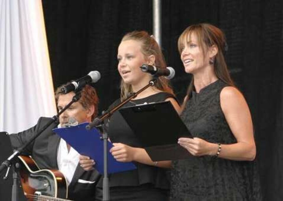 «Mamma og pappa, jeg elsker dere over alt på jord»