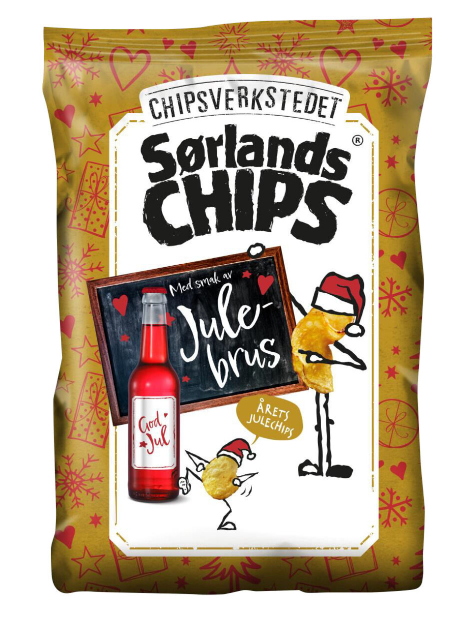 Sørlandschips har gledet seg veldig til å lansere årets chips-nyhet til jul.