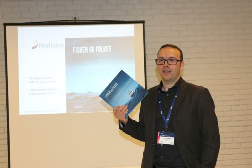 Audun Iversen, redaktør for boken og forsker i Nofima. Foto: Anne-May Johansen/Nofima