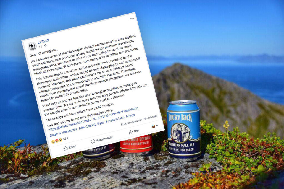 Foto: Lervig på Facebook