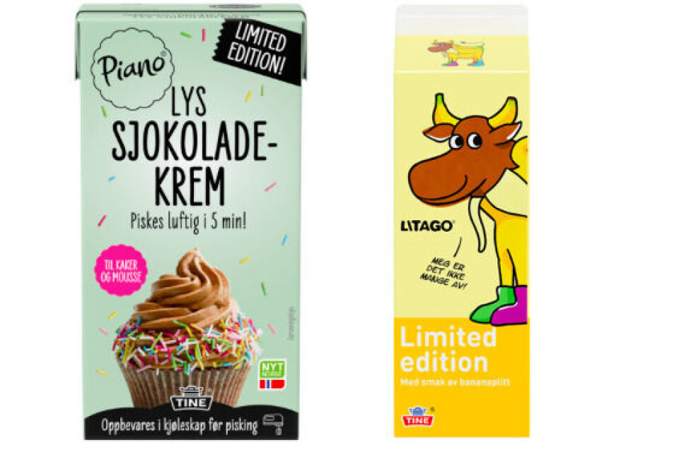 Sjokolade og banan