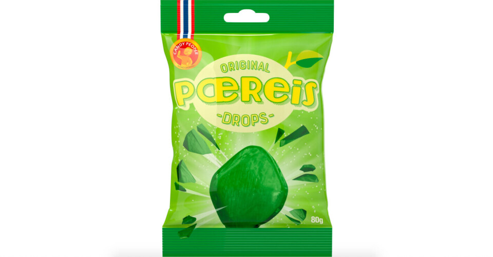 Pæreis i dropsformat