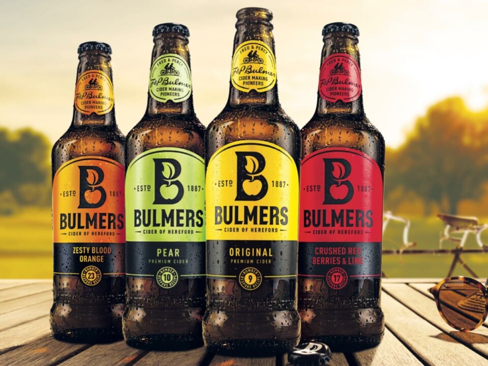 Bulmers vant gull i en internasjonal kvalitetstest.