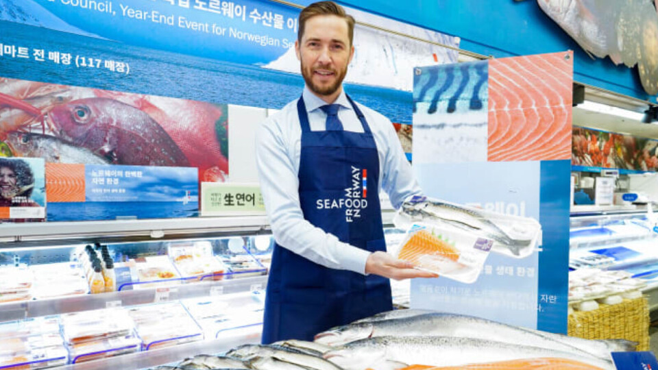 Gunvar L. Wie tror på varig onlineeffekt i Sør-Korea. Foto: Norges sjømatråd