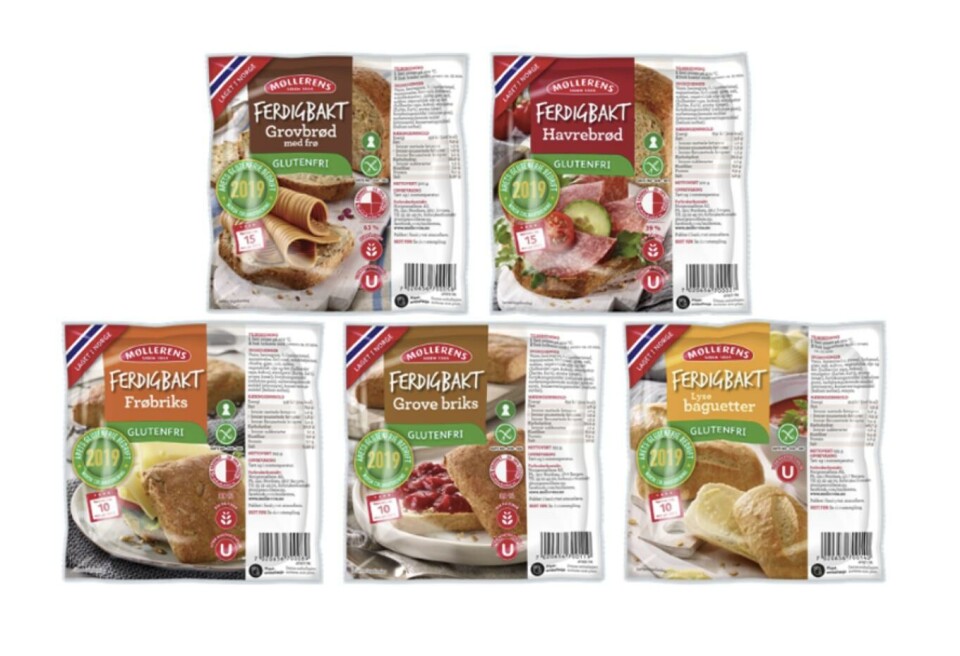 Denne serien med glutenfrie, halvstekte produkter kom på markedet i februar i år, og er produsert det nye bakeriet i Ålesund, som Norgesmøllene og Mesterbakeren står bak.