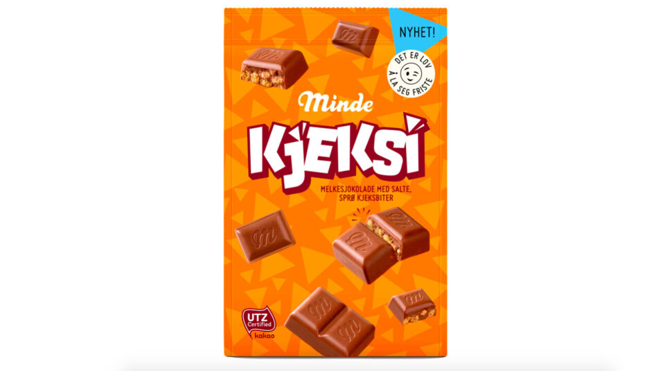 Ny kjekssjokolade
