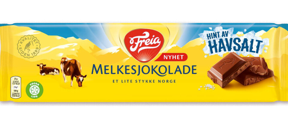 Melkesjokolade med havsalt