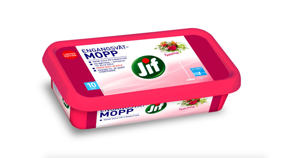 Eplefrisk engangsmopp