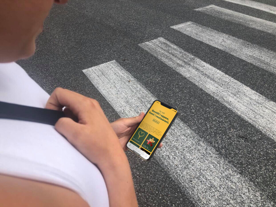 Nå kan man bestille Big Mac på mobilen