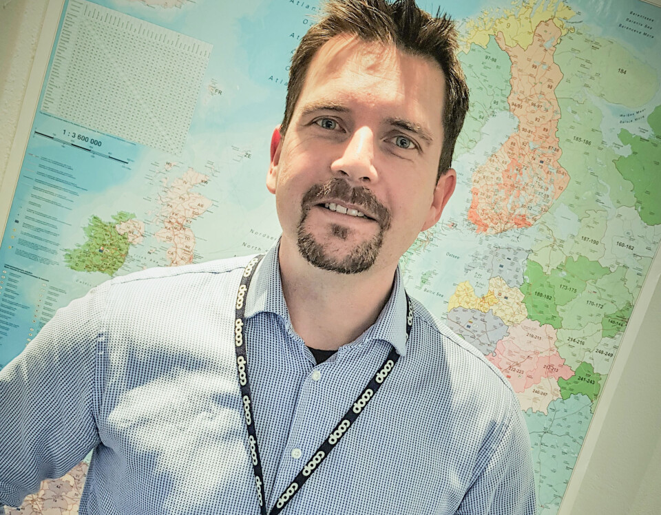 Importsjef Robert Radford i Coop Norge.