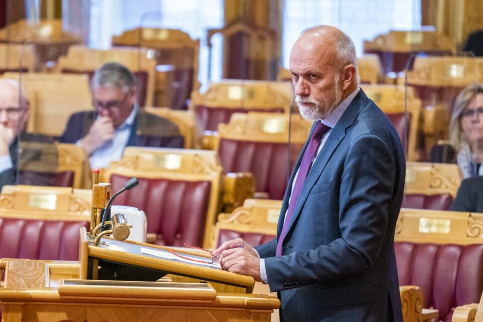 Konkurransetilsynet har visst om bransjenormen lenge, men har ikke gjort sin plikt som er å veilede om konkurranseloven, mener Frps Morten Ørsal Johansen. Foto: Håkon Mosvold Larsen, NTB