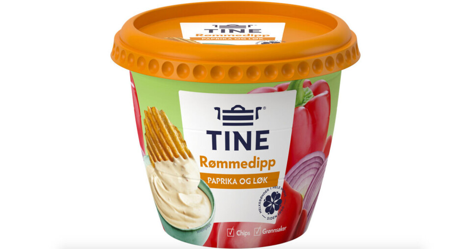 Rømmedipp fra Tine