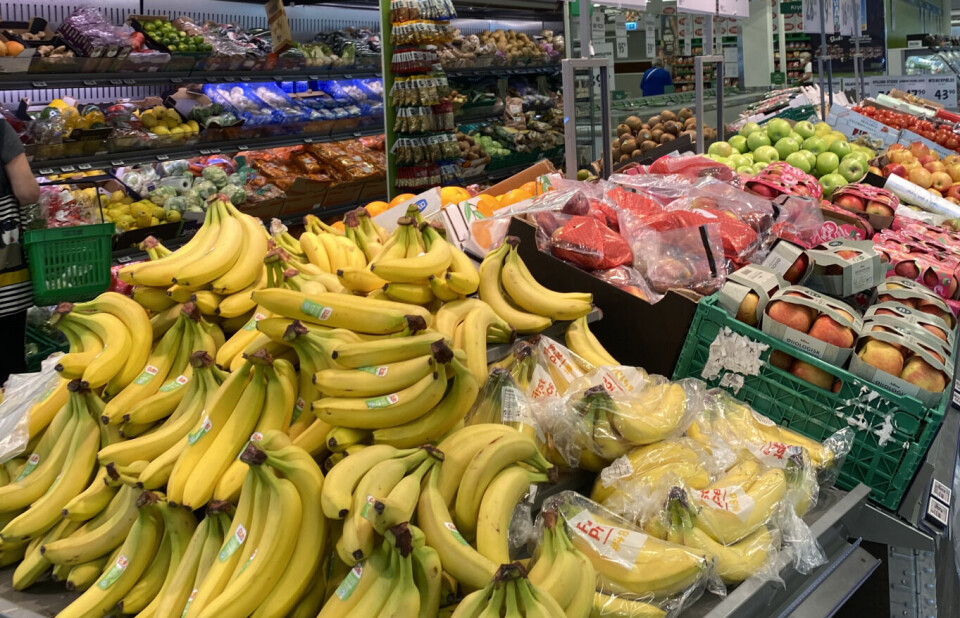 Inspirerende: En flott frukt- og grøntavdeling med et inspirerende og bredt vareutvalg.