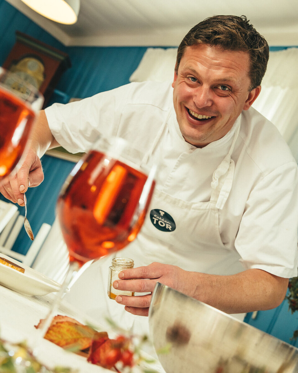 Foto Tor Jørgen Kramprud Arnesen fra Kokken Tor i Øyer har opplevd en eventyrlig suksess med matkasser basert på lokale råvarer. Han kommer til Mat & Marked 1. september.