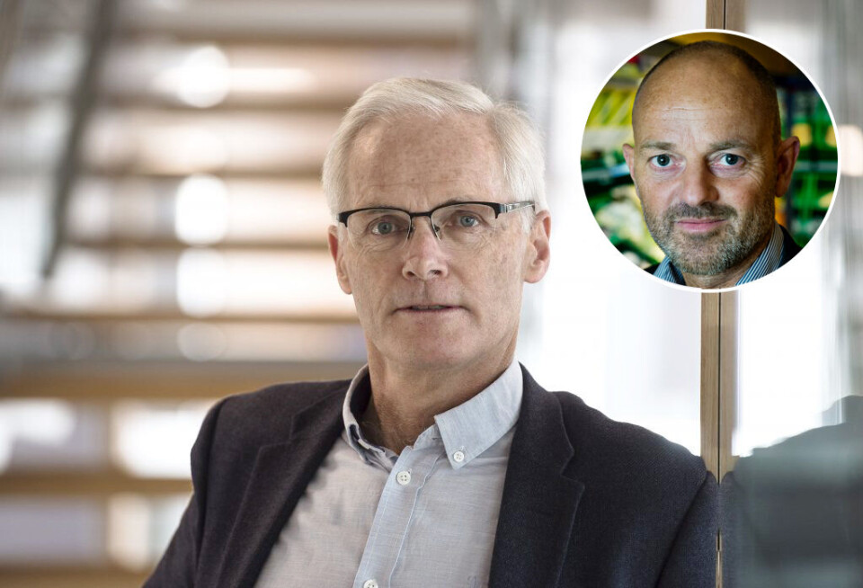 Avtroppende konkurransedirektør Lars Sørgaard vil ikke offentliggjøre hvor store forskjeller det er i de ulike kjedenes innkjøpspriser. Direktør for kommunikasjon og samfunnskontakt i Coop Norge Bjørn Takle Friis håper den nye konkurransedirektøren vurderer det annerledes.