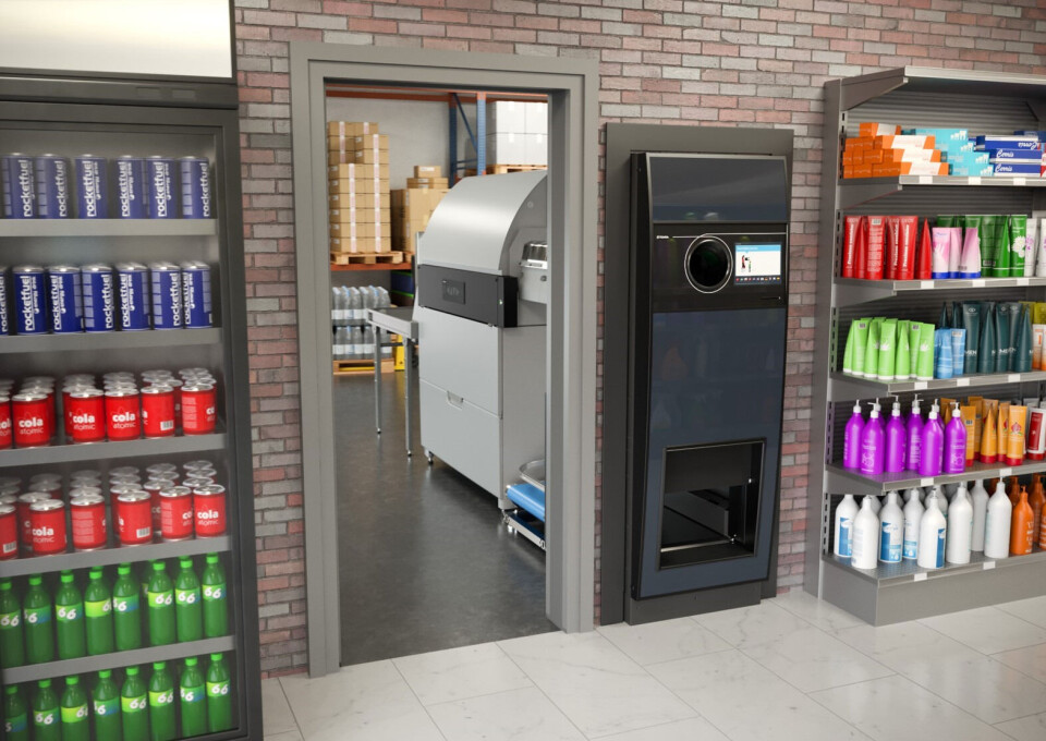 I starten av mars lanserte Tomra en ny versjon av EasyPac bakromsystem. Tomra har allerede fått inn flere bestillinger fra dagligvarebutikkene.