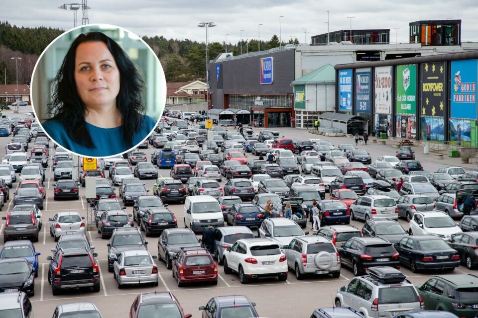 Hele 65.000 nordmenn tok turen til Nordby-senteret i Sverige den første helgen etter at innreiserestriksjonene ble opphevet. Foto: Audun Braastad, NTB scanpix