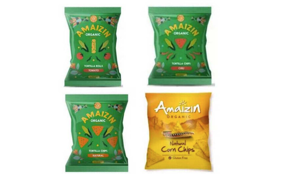 Norganic tilbakekaller økologiske tortillachips