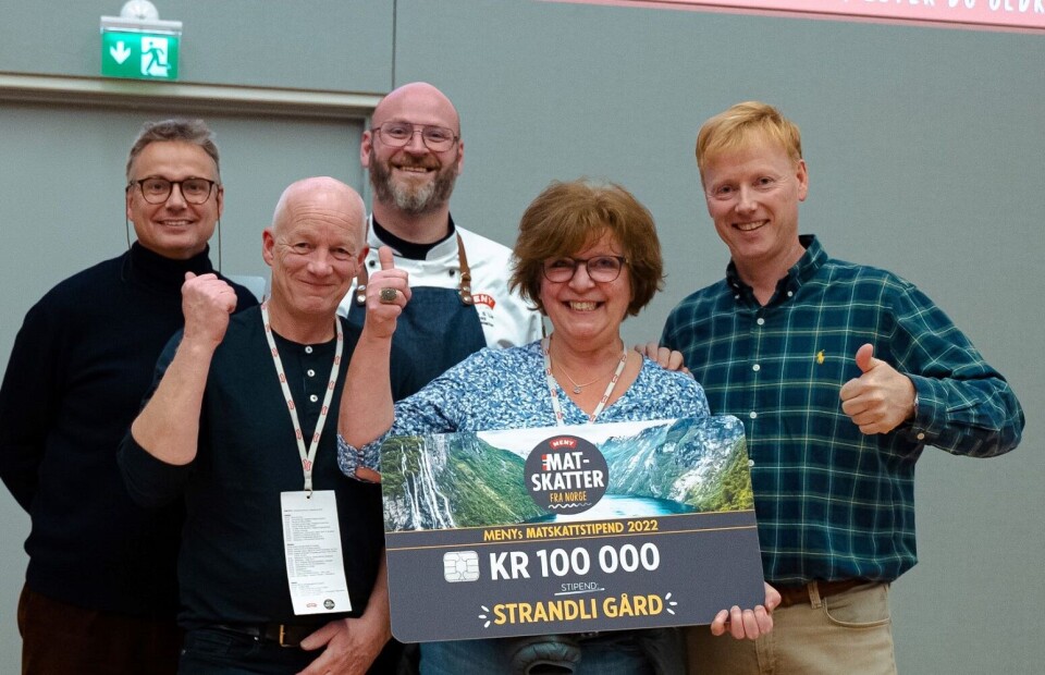 Foto Strandli Gård fikk stipend på 100 000 kroner. Foto: Michael Johnsen.