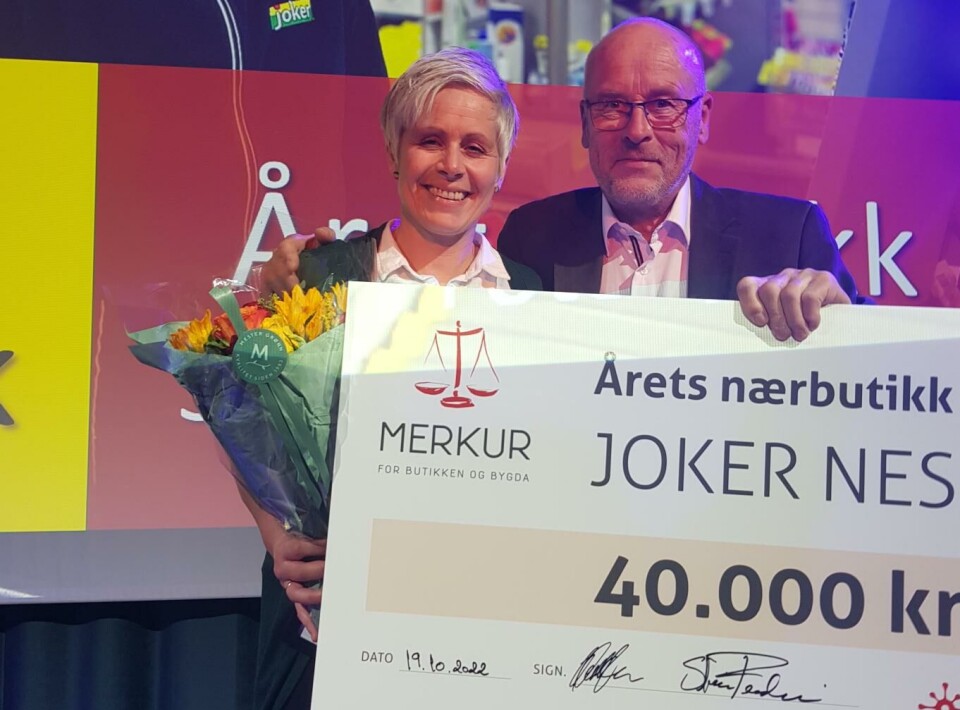 Joker Nes Verk kåret til Årets nærbutikk