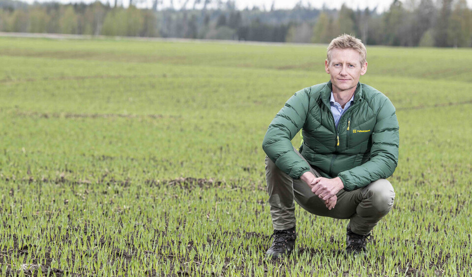 Konsernsjef Svenn Ivar Fure i Felleskjøpet Agri. Foto: Camilla Mellemstrand