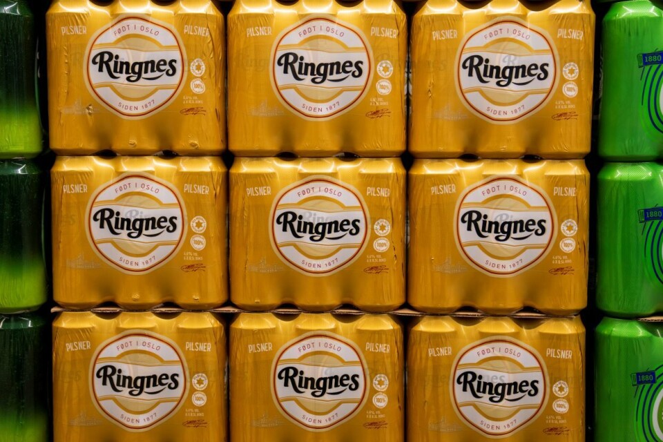 Ringnes starter produksjonen sin allerede i kveld. Foto: Fredrik Varfjell | NTB