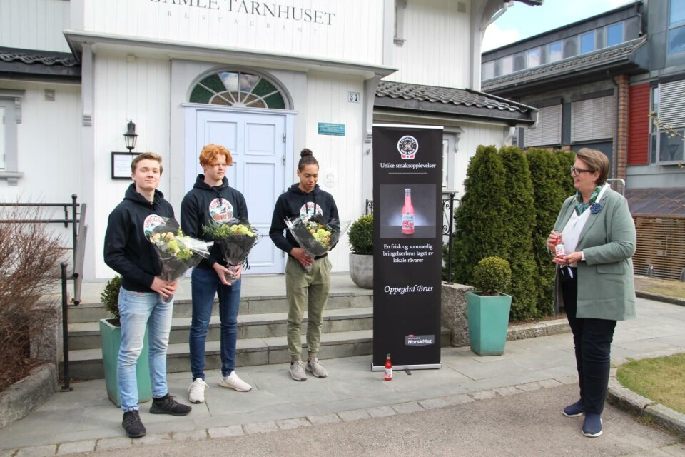 – Dere er i en liten celeber gruppe med Spesialitetsmerket, sa Ordfører Hanne Opdan under tildelingen av merket til Oppegård Brus.
