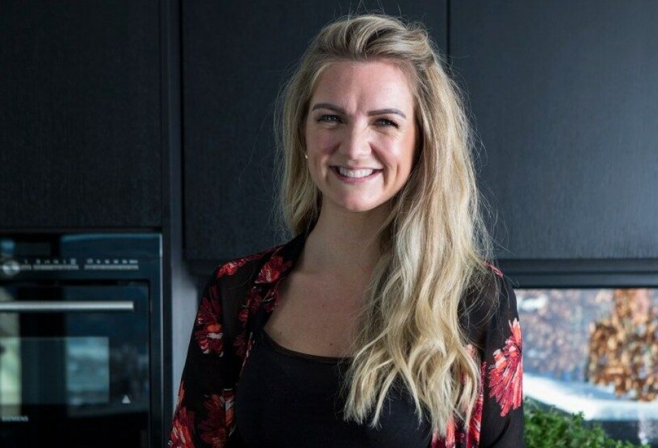 Hanne-Lene Dahlgren er vinneren av Änglamarkprisen 2019. Foto: Line Dammen, Gyldendal