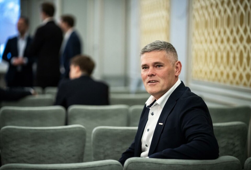 – Salmar-teamet har nok en gang prestert godt og levert imponerende resultater, både når det gjelder operasjonell drift, synergirealisering og gjennomføring av strategiske prosesser, sier konsernsjef Frode Arntsen. Foto: Ole Berg-Rusten, NTB