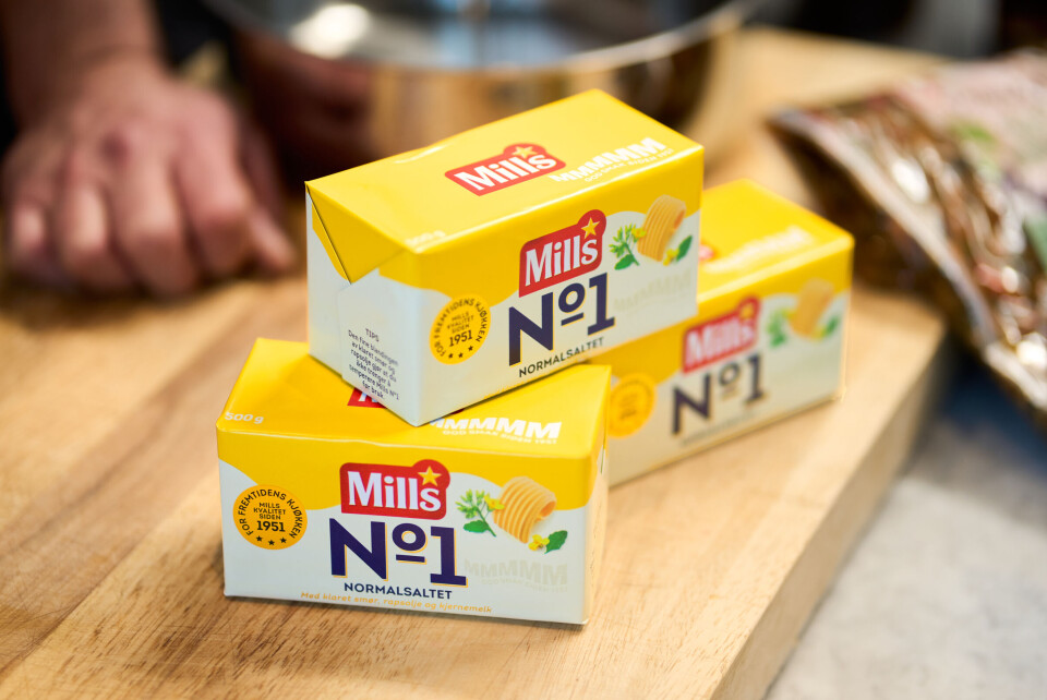 Mills lanserer Mills №1. Smør med 40 prosent lavere klimaavtrykk enn tradisjonelt meierismør.