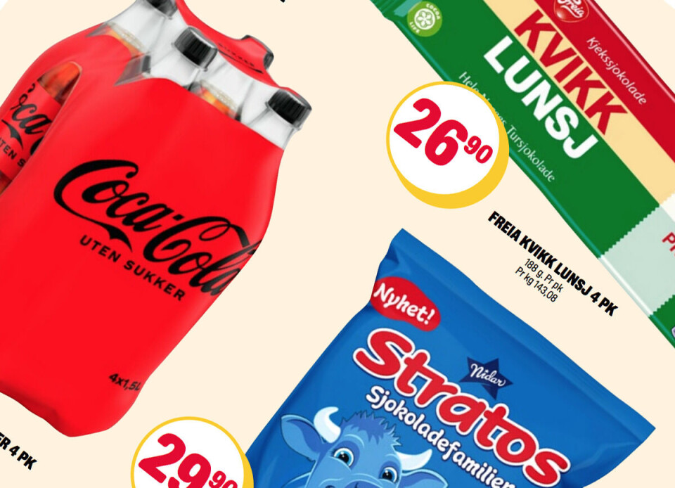 Påskepriskrigen i full gang i butikkene