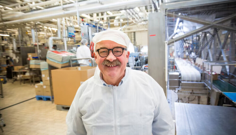 Paal Hennig-Olsen feirer 100 år med kremen av iskrem.