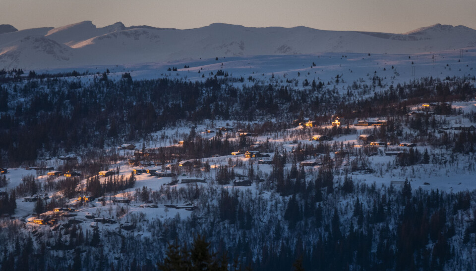 Påske er hytteturistenes høytid. Påske er hytteturistenes høytid.