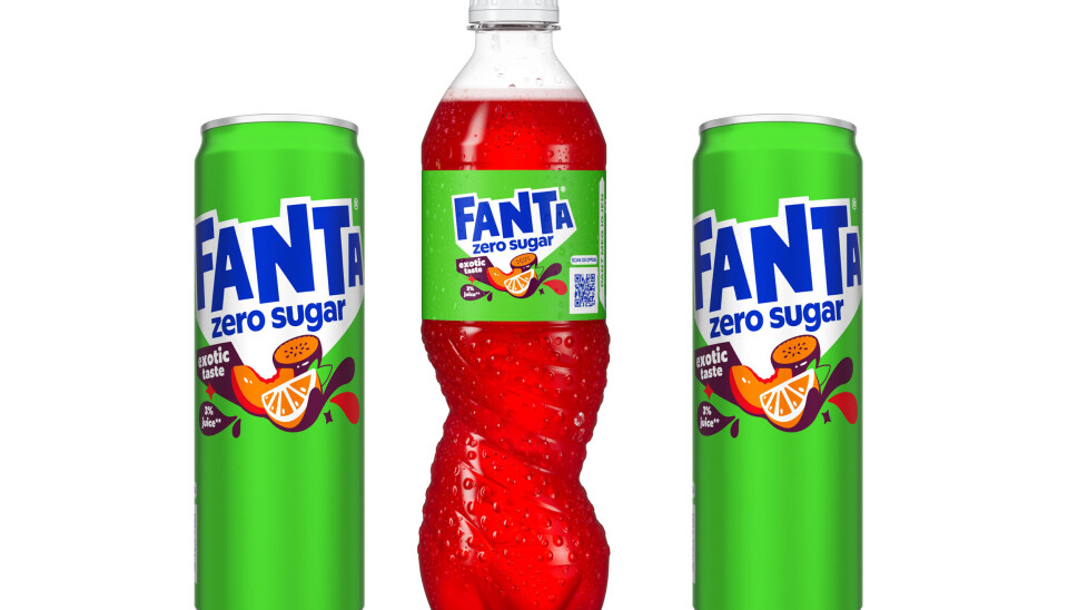 Eksotisk og sukkerfritt fra Fanta