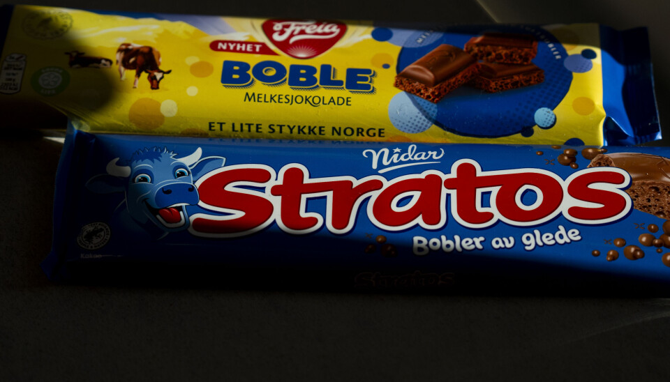 Mange Freia Boble-elskere er tydeligvis redde for å gå tomme etter at produsenten ble pålagt av retten å trekke produktet tilbake. Etter at dommen falt fredag, har salget skutt i været.