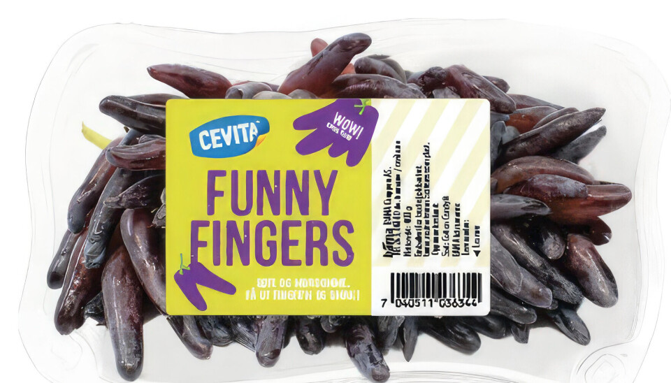 Nye sorter: Bama Dagligvare har store forventninger til Funny Fingers og Strawgrapes.