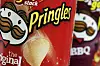 Pringles eies av Kellanova – på folkemunne bedre kjent som Kelloggs – men kan snart bli en del av sjokoladekjempen Mars.