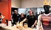 Petter Northug kom raskt i gang med jobben etter at avtalen med Burger King var signert torsdag.