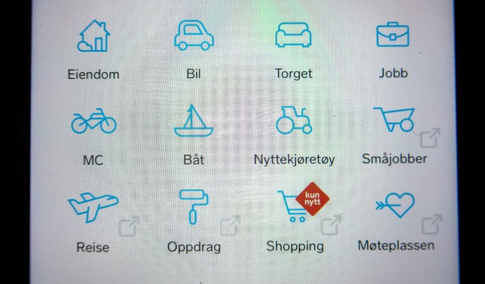 Finn.no stanser annonser for munnbind og støvmaske for å hindre at frykt sprer seg. Foto: Gorm Kallestad, NTB scanpix