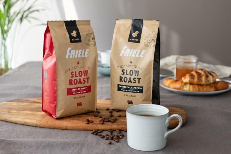 Sakte brent kaffe