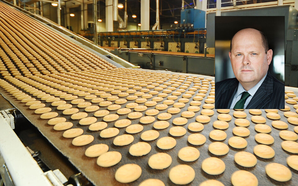 Usikkerheten om pandemiens varighet er den største utfordringen for næringsmiddelindustrien nå, mener Petter Haas Brubakk (innfelt) i NHO Mat og Drikke.