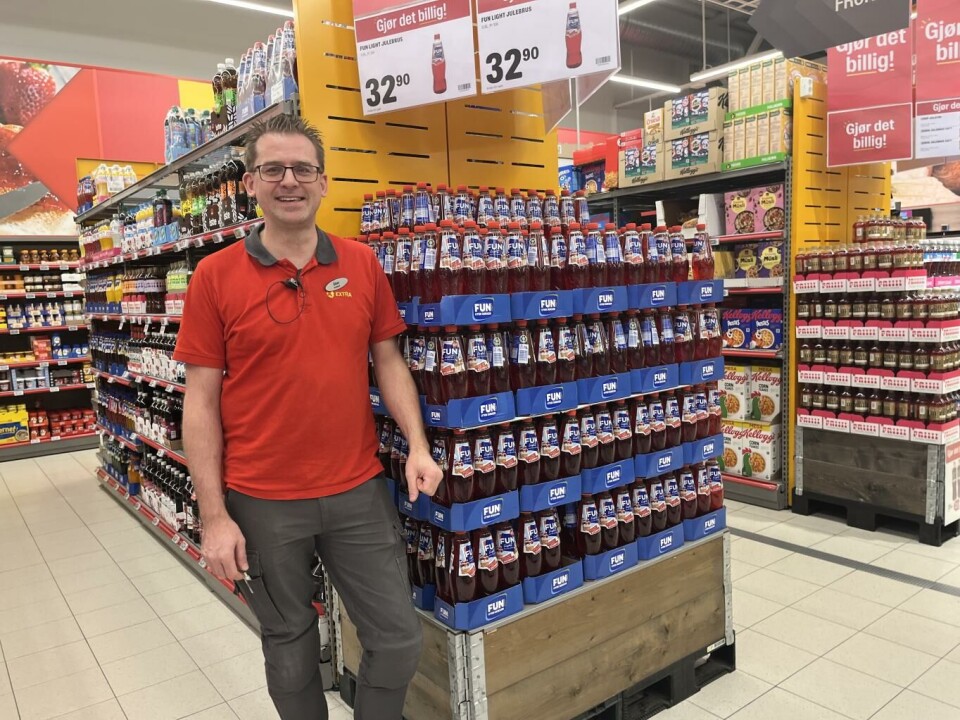 Butikksjef Stian Berntsen ved Ekstra Hammerås gir sine beste tips til å lage gode endereoler i jula.