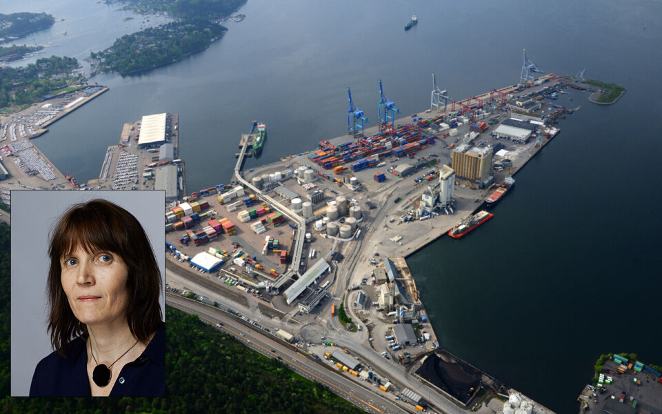 Oslo Havn er Norges største havn for import av mat. Nå skjermer Mattilsynet og avdelingssjef Annette Haugane grenseveterinærene for å unngå stopp i importen.