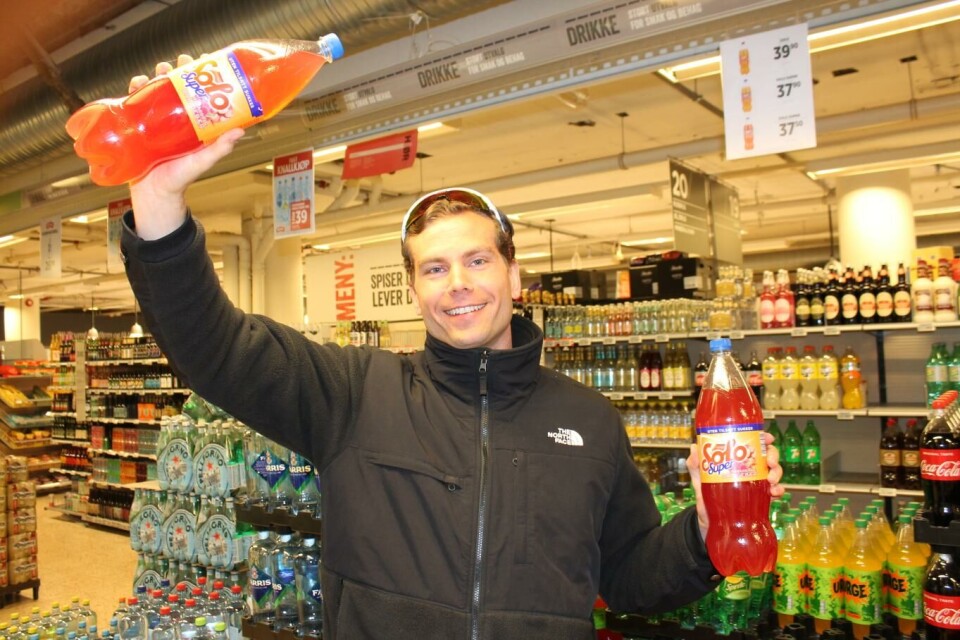 Markedssjef for brus og energidrikker i Ringnes, Peder Onsøyen.