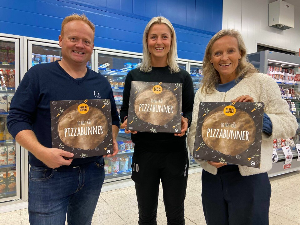 Markedssjef Pål Rasmussen, gründer Ingrid Spord og matredder-ekspert Mette Nygård Havre.