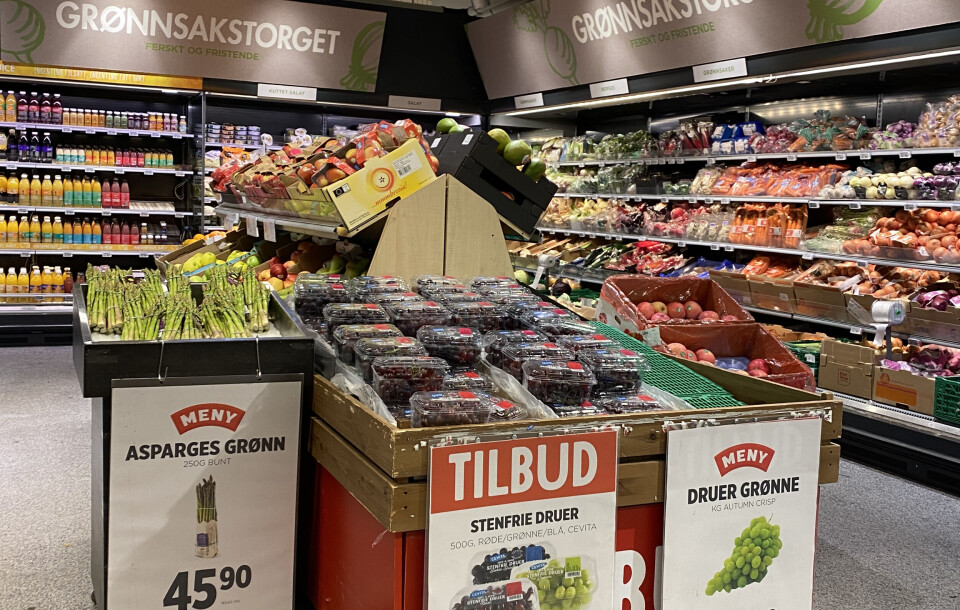 Fargerikt: En rekke torg og eksponeringer med fargerik frukt, bær og grønnsaker skaper et godt førsteinntrykk.