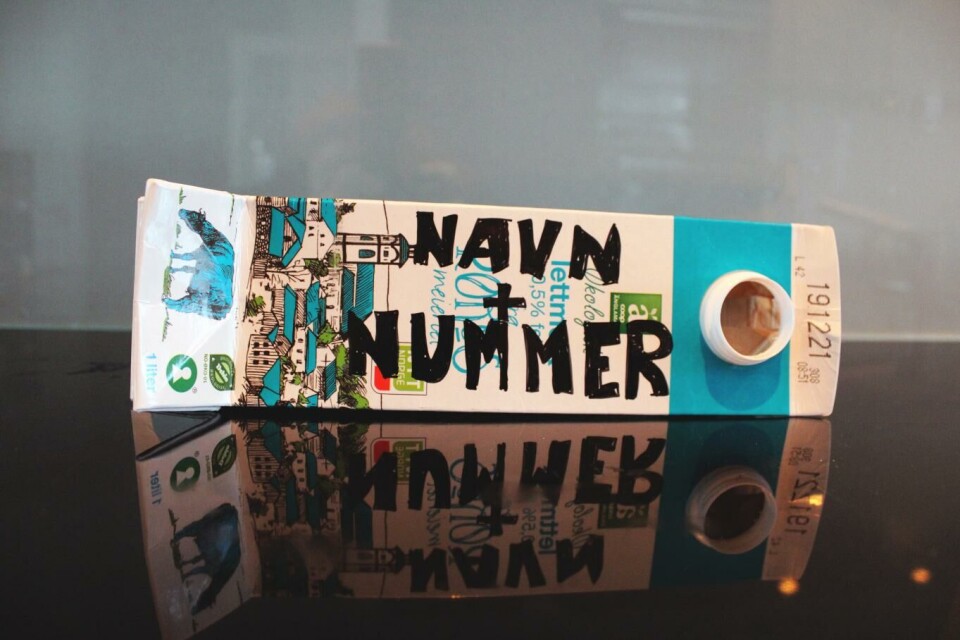 Fra 2022 kan man vinne hovedpremien på 100.000 kroner med enkeltkartonger og ikke bare kubber. FOTO: Grønt Punkt Norge