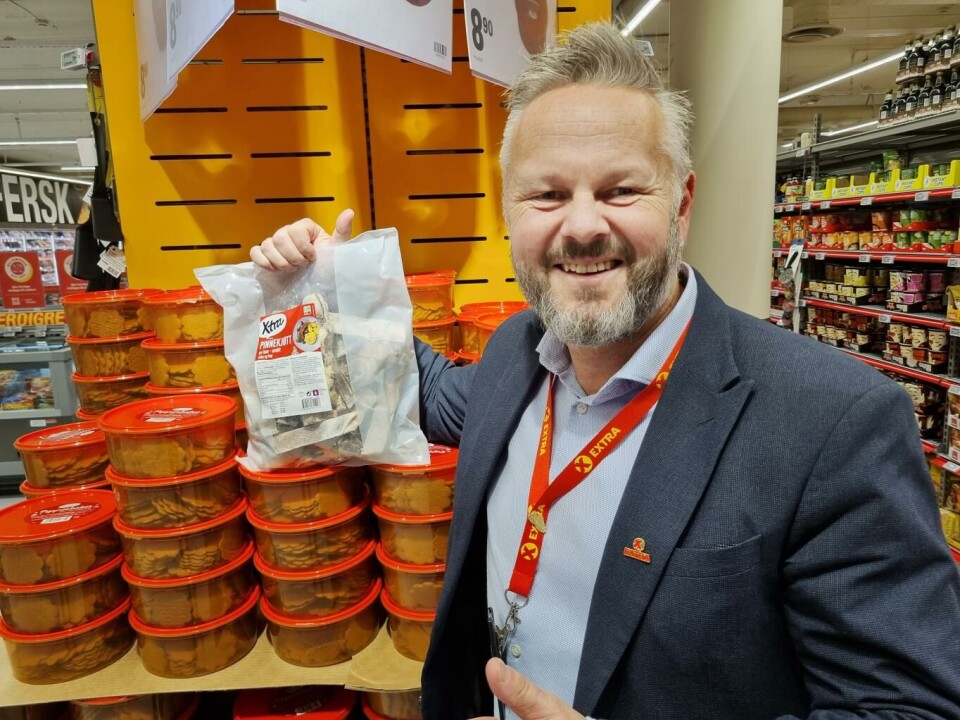 Billigst: I en julehandel preget av dyrtid betyr Xtra-serien enda mer enn før for Extra og driftssjef Andreas Ruud.