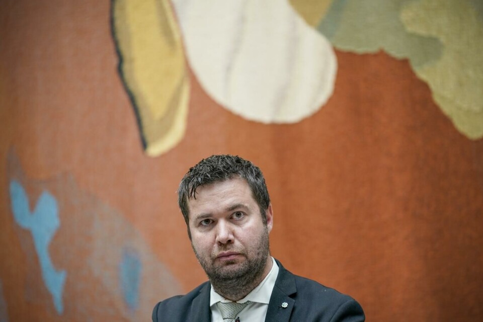 Geir Pollestad, parlamentarisk nestleder i Senterpartiet, sier at et totalforbud mot tobakk er uaktuelt. Foto: Stian Lysberg Solum / NTB