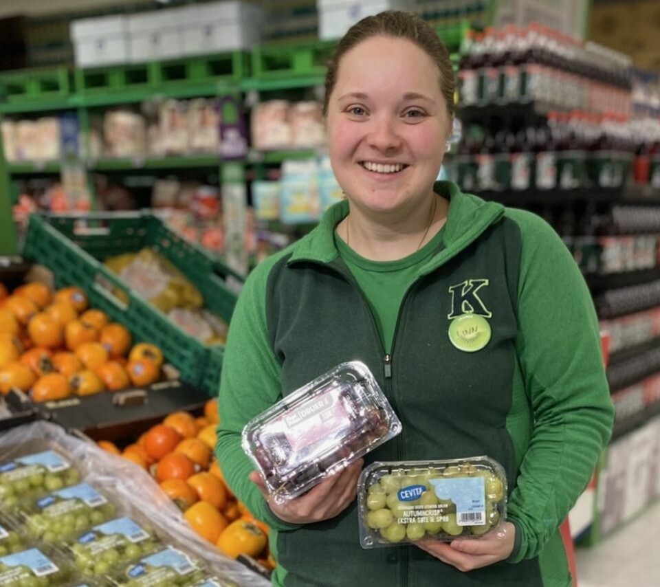 Linn-Amalie Evjebråten, trainee i Kiwi.
